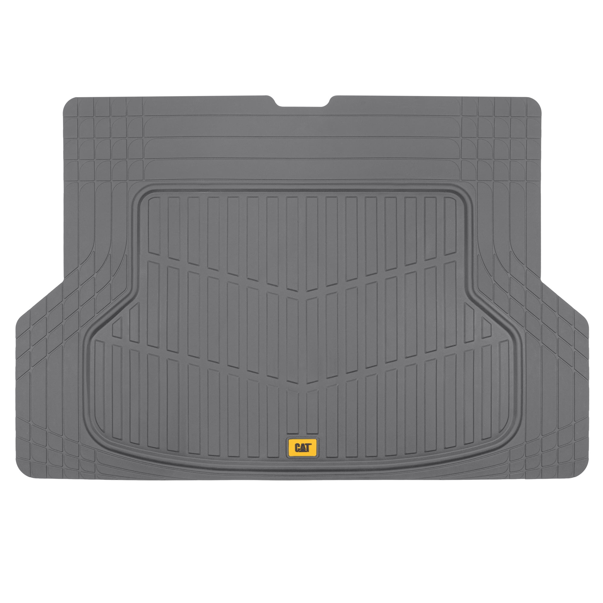Cat® ToughRide Heavy Duty Rubber Floor Mats & Cargo Trunk Liner for Car SUV Van Sedan, Gray