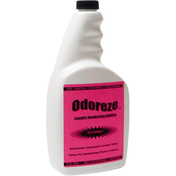 ODOREZE Natural Laundry Deodorizing Additive: 32 oz. Concentrate Makes 128 Gallons