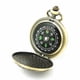 thumbnail image 1 of Pocket Watch Compass Navigation Metal Portátil Retro Zinc Aleación, 1 of 9