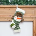 thumbnail image 4 of Wzzjkit Christmas Stocking Classic Large Stockings Santa, Snowman, Reindeer Xmas Character Christmas Socks for Family Holiday Christmas Party Decorations, 4 of 5