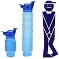 thumbnail image 5 of Urinario de emergencia Urinario portátil y reutilizable para exteriores para hombres y mujeres Botella para orinar al aire libre para artículos esenciales de viaje, campamentos, embotellamie, 5 of 5
