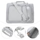 thumbnail image 5 of 1pc de almacenamiento portátil de la computadora portátil Pouch de la computadora portátil Notebook Bolso de hombro (plata), 5 of 6