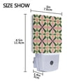 thumbnail image 4 of Yayeee LED Plug in Night Light for The Home with Auto Dusk to Dawn Light Sensors, 2 Pack, Pink Symmetrical Stars, 4 of 6