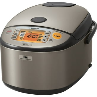 Zojirushi 5.5-Cup Induction Heating Rice Cooker and Warmer, Dark