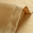 thumbnail image 5 of L & S Set of 2 - Semi Sheer Faux Silk Grommet Curtains Window Panels for Home Living Room/Bedroom - 54" by 84" Inch Long Color: Gold, 5 of 5