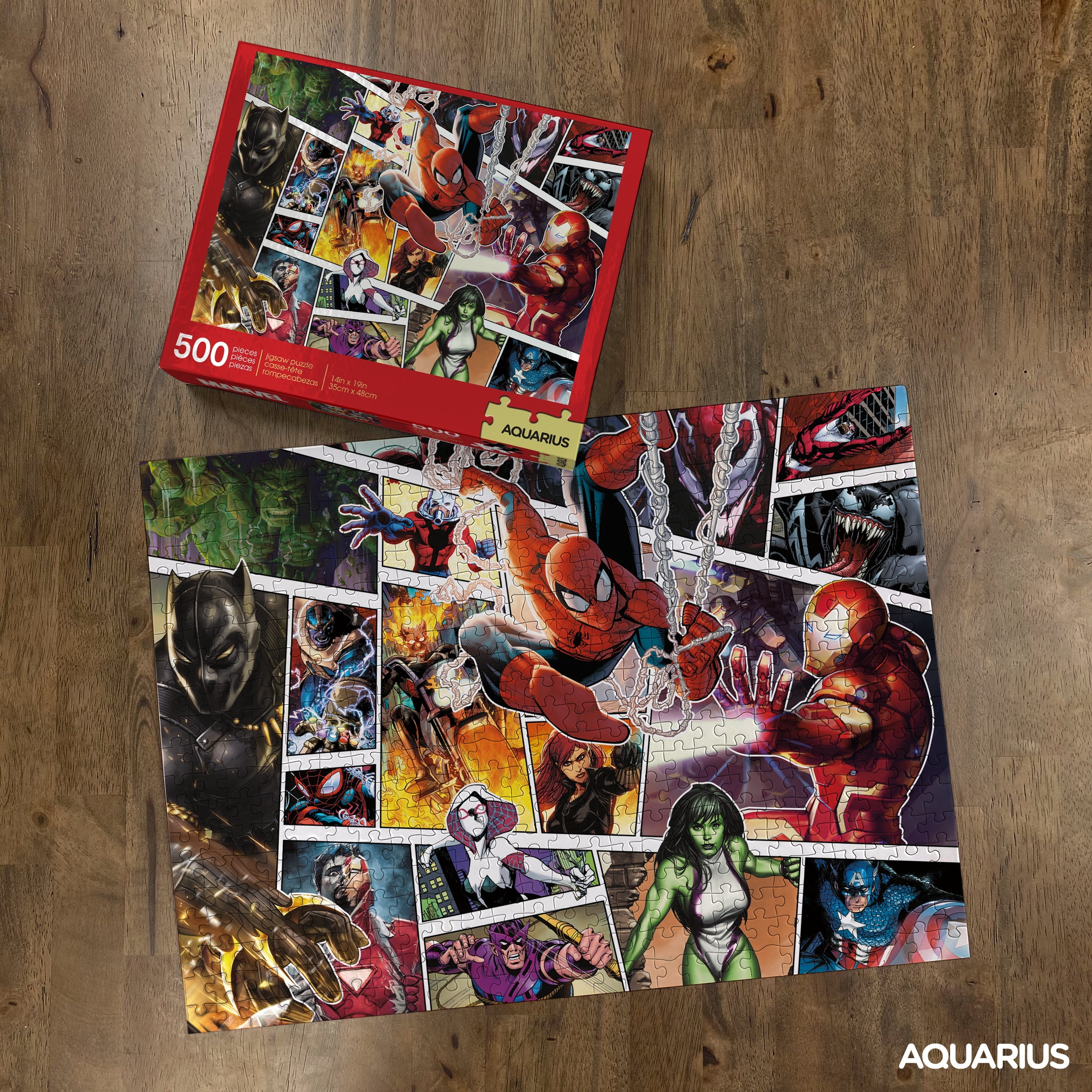 Marvel Super Heroes Puzzle Book