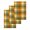Green, variant on Orange Yellow Green Fall Kitchen Dish Towels for Drying Dishes Set of 3, Autumn Gingham Buffalo Plaid Waffle Weave Microfiber Hand Tea Bathroom Towels Quick Dry & Absorbent Towel 15.7x23.6