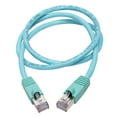 thumbnail image 2 of Tripp Lite 2ft Cat.6a Snagless Shielded STP Network Patch Cable, Aqua, 2 of 4