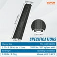 thumbnail image 5 of VEVOR 2-Pack Cable Protection Ramps, Supports Up to 2,000 lbs Per Axle, Durable Cord Safety Covers for Indoor & Outdoor Use, Ideal for Home, Office, Warehouse, and School Environments, 5 of 10