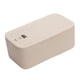 thumbnail image 2 of Caja de almacenamiento con cerradura Caja de seguridad para teléfono Organizador de almacenamiento moderno y versátil Contraseña Beige, 2 of 9