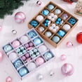 thumbnail image 5 of (Pink) Christmas Baubles, 42 Pieces Christmas Tree Baubles Christmas Baubles, Matte and Glossy Christmas Tree Decorations Glittering Christmas Tree Baubles, 5 of 5