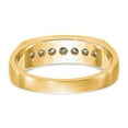 thumbnail image 5 of 14K Yellow Gold Ring Band Wedding Diamond, Lab Grown Round, Size 8, 5 of 8