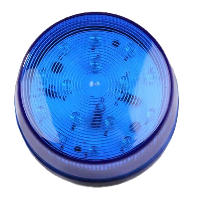Mini Barra De Iluminación Zulema Luz estroboscópica LED parpadeante azul