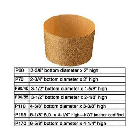 High Style 3 1/2 x 2 1/8 Ovenable Paper Baking Molds 1200 CT