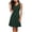 Green, variant on Staron Women's V Neck Wrap Dress Sleeveless Ruched Drawstring Mini A-Line Casual Party Cocktail Bodycon Dress, Green 3XL