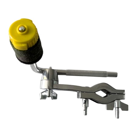 Mount Cymbal Clip Percussion Tool Durable Drum Extension Clamps for Beginner yellow