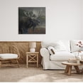 thumbnail image 2 of Stupell Industries Moose Dark Forest Landscape Animals & Insects Painting Gallery Wrapped Canvas Print Wall Art, 2 of 7