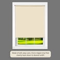 thumbnail image 4 of Achim Home Furnishings Cords Free Tear Down Light Filtering Window Shade, 37" x 72", Ivory, 4 of 6