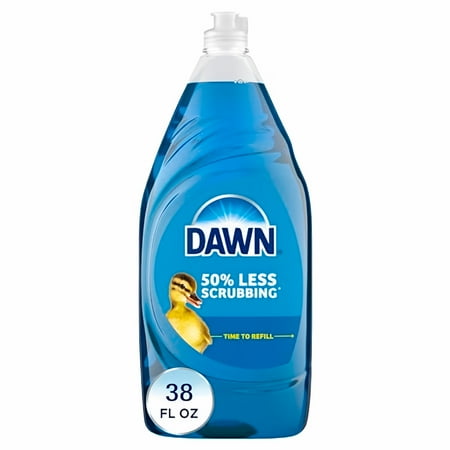 Dawn Ultra Liquid Dish Soap Original Scent 38 fl oz (Pack of 5)