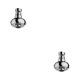 thumbnail image 4 of Cateissary Aireador de grifo de ducha, boquilla de filtro de ahorro de agua, grifo de autolimpieza antisalpicaduras, cabezal de Metal plateado de Cabeza de metal plateado 2Conjunto, 4 of 6