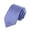 Blue, variant on Men's Solid Stripe Business Tie, Classic Formal Necktie for Suit Wedding Office, Professional Silk Blend Tie
