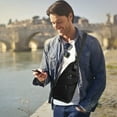 thumbnail image 4 of ADDHAT Chest Negro Con Materiales Y Compartimentos Seguros Para Objetos Personales, 4 of 6