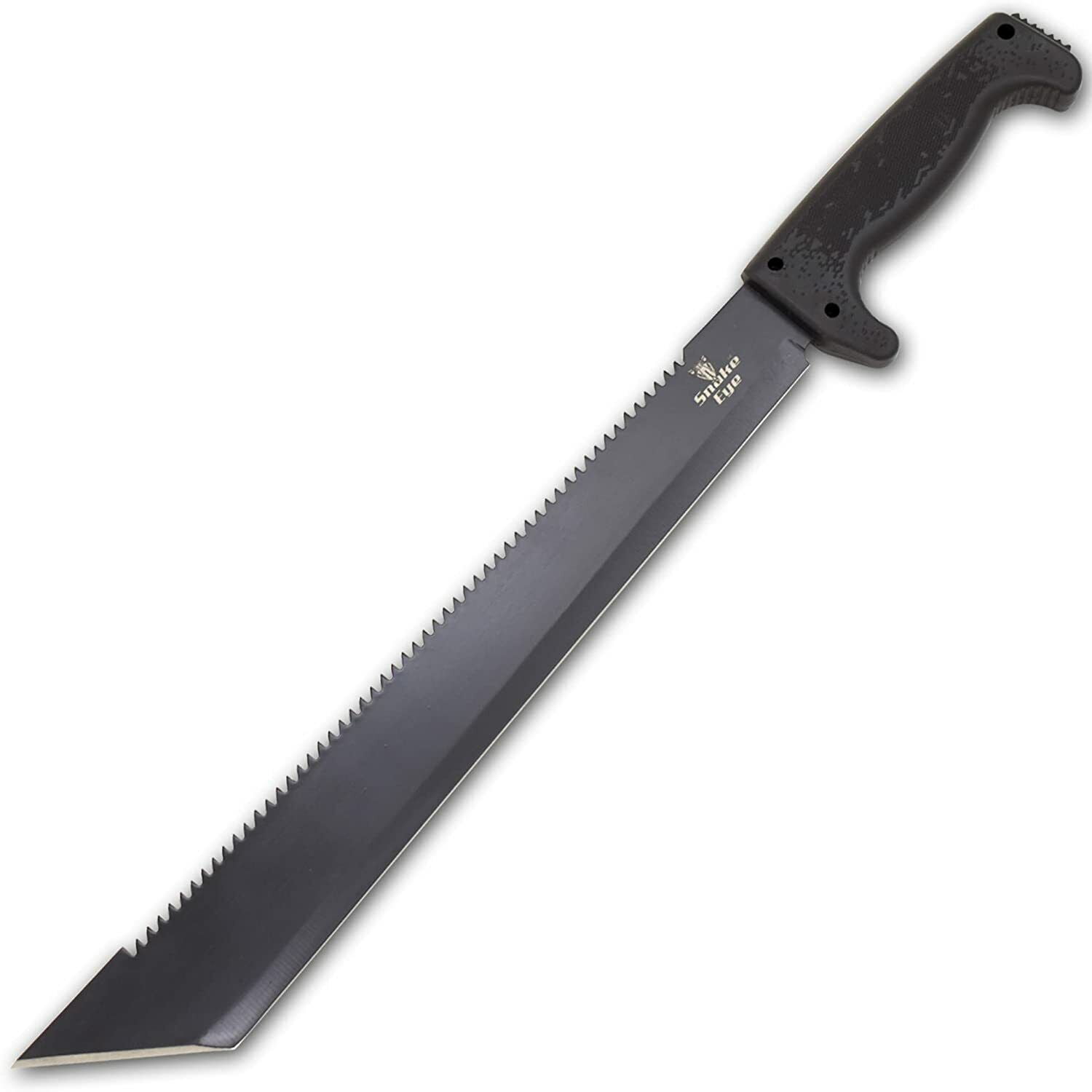 Snake Eye Machete with Heavy Duty Construction, Ergonomic Non-Slip Handle and Be