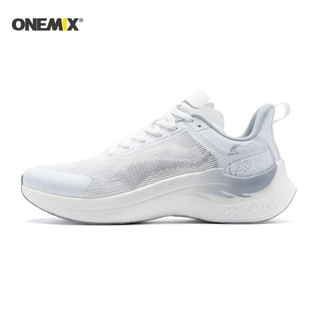 

ONEMIX Men s Lightweight Running Shoes Wear-resistant Breathable Non-slip Sneaker Outdoor Shock-absorption Training Shoes