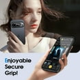 thumbnail image 6 of KOMI Shockproof for Google Pixel 9 Pro XL Case [16Ft Military Grade Drop Tested] Translucent Slim Protective Anti-Scratch Anti-Fingerprint Phone Case for Pixel 9 Pro XL, Black, 6 of 7
