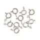 thumbnail image 1 of 10x de Primavera 5mm Joyería Bricolaje Conectores Toma de, 1 of 5