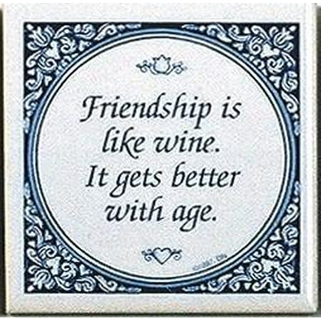 - Magnetic Tiles Sayings: Friendship Like Wine