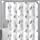 thumbnail image 4 of Cortina de ducha a prueba de moho 180 × 180 cm Cortina de ducha impermeable - Cortina de sábana lavable blanca - con cortinas - para el hogar, hotel, baño TUNC Sencillez, 4 of 5