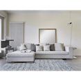 thumbnail image 4 of Feizy Zaria Transitional Abstract, Gray/White/Blue, 8' x 11' Area Rug Sheen Fade Resistant Casual Solid Floor Rug for Living room Bedroom, 4 of 9
