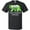AB-Black, variant on Smoky Mountains, Tennessee Mountains and Bear Shape T-Shirt
