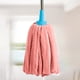 thumbnail image 4 of Fleece Mop Thickened Absorbent Traditional Old Fashioned Mop Round Head Flat Head Mop Steel Pier Cloth, 4 of 6