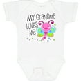 thumbnail image 3 of Inktastic My Grandma Loves Me Cute Dragonfly Boys or Girls Baby Bodysuit, 3 of 5