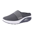 thumbnail image 1 of Sandalias de cabeza redonda de malla con medias pantuflas huecas ligeras con plataforma para mujer Wmkox8yii  hj789, 1 of 2