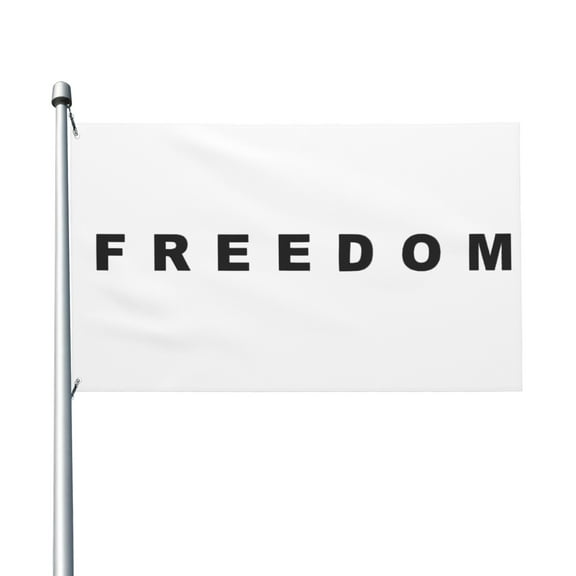 FREEDOM Flag 3x5ft Commemorative Flag Yard Flags Banner Sign