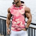 thumbnail image 2 of Gamivast Sun Protection Hoodie for Men Sleeveless Muscle Fit Summer Hoodies Lightweight Breathable Sun Hoodie for Athletic Training And Outdoor Activities, 2 of 8