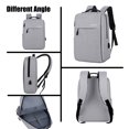 thumbnail image 6 of Sovegavy Mens Womens Laptop Backpack 15.6 inch Travel Backpack Waterproof Computer Backpack Business College Backpack Bookbag, Gray, 6 of 7