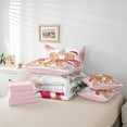 thumbnail image 6 of Castle Fairy Gingerbread Man Girl 7-Piece Twin Bedding Sets,Merry Christmas Bedding Comforter Set,Festival Xmas Breathable Sheet Sets,Super Cozy Room Decor, 6 of 8