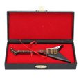 thumbnail image 2 of Mini Electric Guitar Model Black Mini Musical Instruments Collection For Children Christmas Gift Ornaments 14cm, 2 of 16