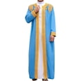 thumbnail image 1 of Men's Modern Middle Robe Thobe for Daily Wear – Long Sleeve Kaftan Tunic for Relaxed Comfort and Everyday Style, 1 of 7