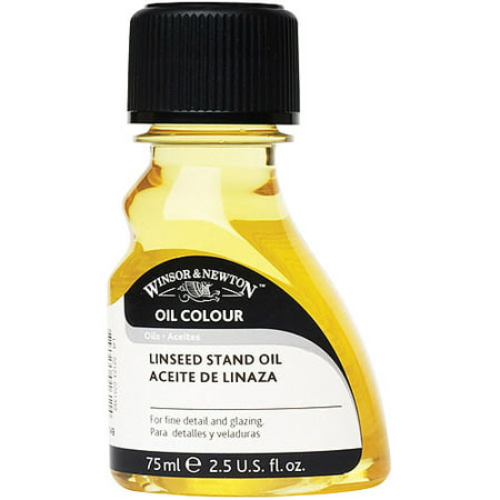 Winsor & Newton Stand Linseed Oil, 75ml (Best Linseed Oil For Oil Painting)