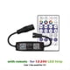 thumbnail image 3 of Controlador WS2812B Control Remoto Bluetooth Música Aplicación de Control para Tira de Luz LED Pixel SK6812 WS2811 WS2812 DC 12V-24V, 3 of 5