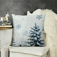 thumbnail image 2 of SHANXI Snow Pine Trees Pillow Covers - Throw Pillow Covers for Home Couch Christmas Holiday Decoration 12x12in, 2 of 5