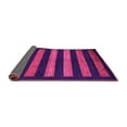 thumbnail image 2 of Ahgly Company Indoor Rectangle Abstract Pink Modern Area Rugs, 2' x 5', 2 of 4