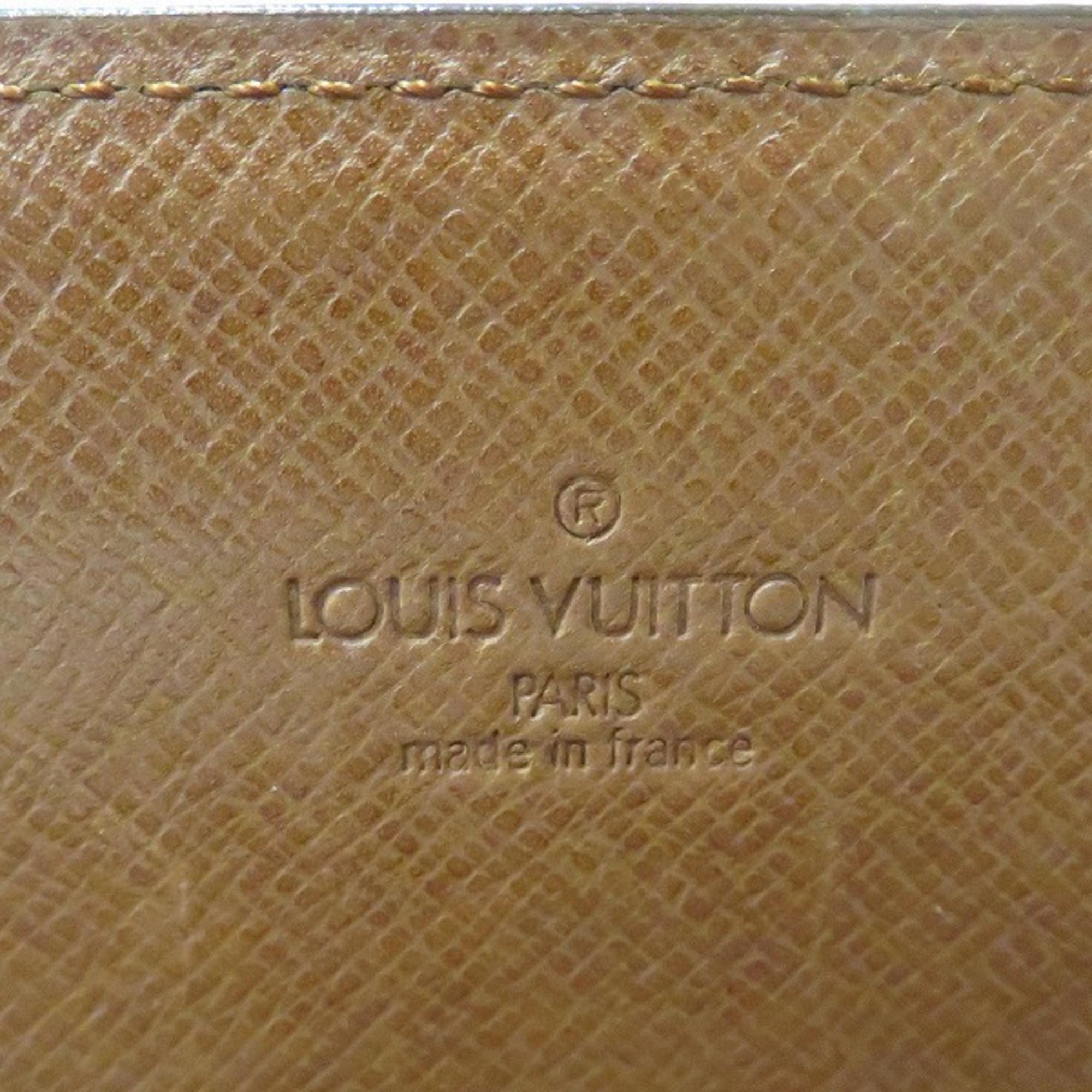 LOUIS VUITTON Folded long wallet M61818 3 cult credit monogram no coin purse  ladies men