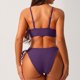 thumbnail image 3 of Traje de baño para mujer, bikini de tirantes sin espalda de color liso para mujer, trajes de baño para mujer, conjuntos de bikini para mujer, trajes de baño de bikini para mujer, 3 of 3