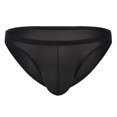 thumbnail image 2 of Ropa interior sexy para adultos, pantalones de talla grande, calzoncillos de seda de hielo ultrafinos, ropa interior sexy transparente, calzoncillos de color sólido, 2 of 5